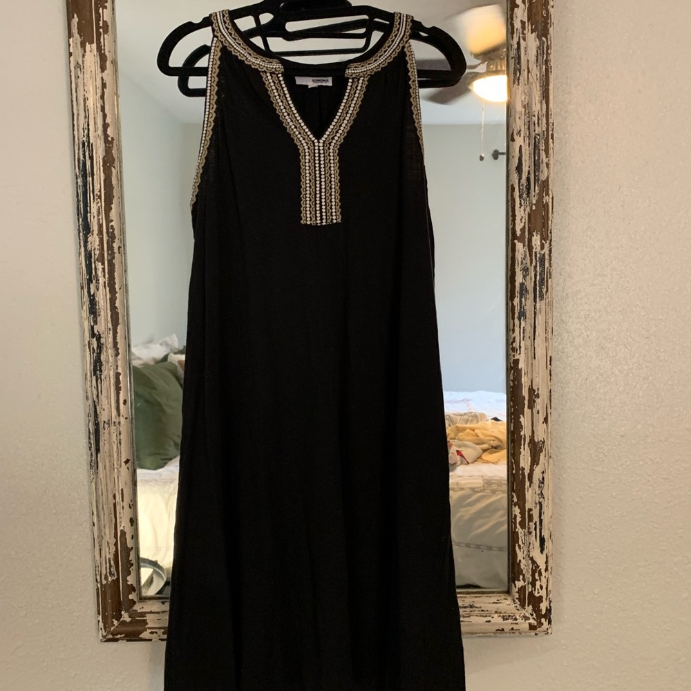 Black Western Sonoma Sleeveless Dress
